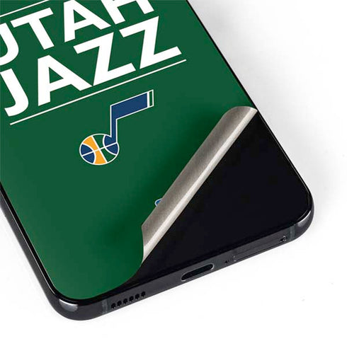NBA Utah Jazz Standard - Yellow Galaxy S22 Skin